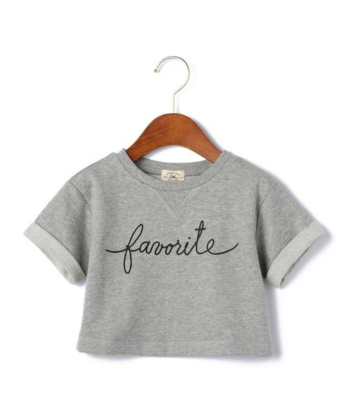 green label relaxing(グリーンレーベルリラクシング)の「【KIDS】ミニウラケ ショートプルオーバー ◆(Tシャツ/カットソー・キッズ・グレー/ロイヤルブルー・105/95/125/135/115)」の1枚目の写真