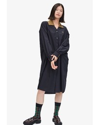 【フレッドペリー】シャツワンピース Woven Shirt Dress FRED PERRY（フレッドペリー）の「Woven Shirt Dress（シャツ