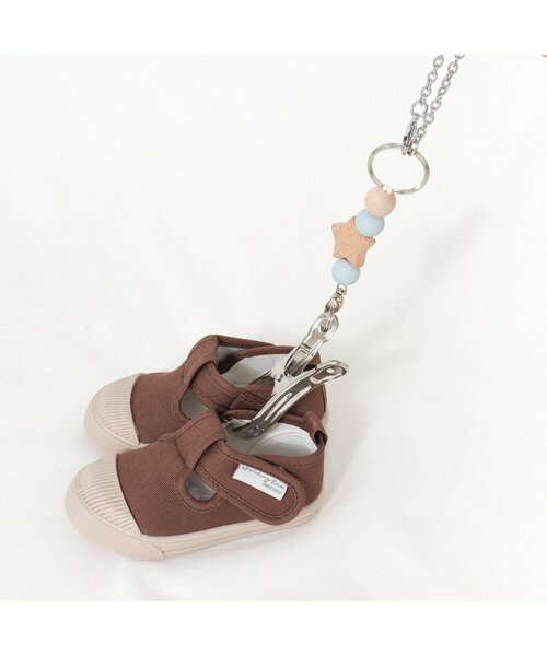 apres les cours（アプレレクール）の「シューズピンチ_ハート（シューズ小物/雑貨・キッズ・ピンク・FREE）」の2枚目の写真