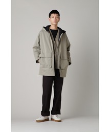 MHL. VINTAGE COTTON NYLON ライナー付き モッズコート 71686291b_22_d_215.jpg