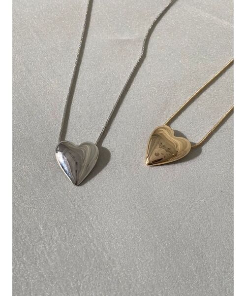 LAGUNAMOON（ラグナムーン）の「ハートアジャスターネックレス（ネックレス・レディース・ゴールド/シルバー・FREE）」の4枚目の写真