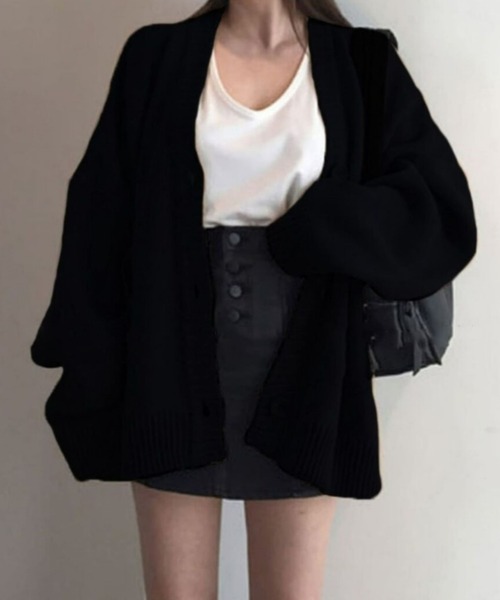 CANVAS+（キャンバスプラス）の「【CANVAS+】ソフトタッチニットカーディガン（カーディガン/ボレロ）」 - WEAR