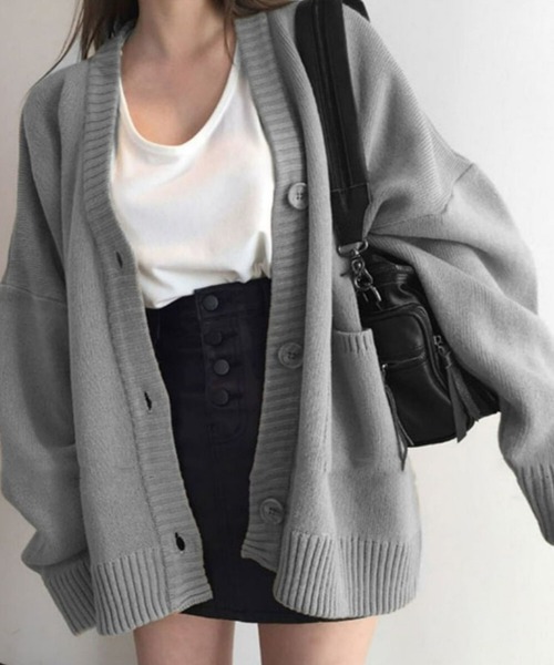 CANVAS+（キャンバスプラス）の「【CANVAS+】ソフトタッチニットカーディガン（カーディガン/ボレロ）」 - WEAR