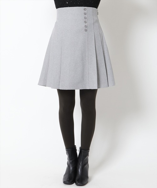 WILLSELECTION(ウィルセレクション)の「サイドボタンミニスカート(スカート・レディース・ブラック/グレー/レッド・MEDIUM)」の14枚目の写真