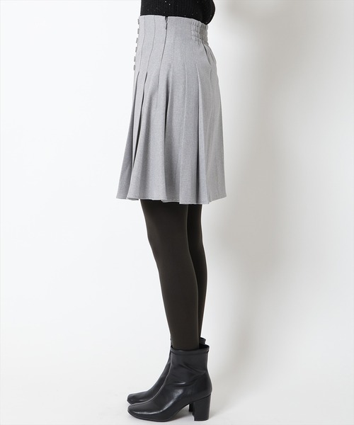 WILLSELECTION(ウィルセレクション)の「サイドボタンミニスカート(スカート・レディース・ブラック/グレー/レッド・MEDIUM)」の15枚目の写真