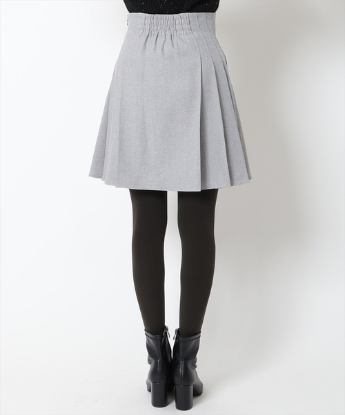WILLSELECTION(ウィルセレクション)の「サイドボタンミニスカート(スカート・レディース・ブラック/グレー/レッド・MEDIUM)」の16枚目の写真