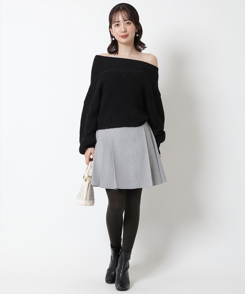 WILLSELECTION(ウィルセレクション)の「サイドボタンミニスカート(スカート・レディース・ブラック/グレー/レッド・MEDIUM)」の22枚目の写真