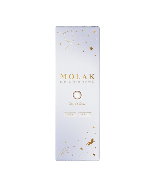 MOLAK（モラク）の「MOLAK 1day ドーリッシュグレー（10枚入り）（コンタクトレンズ・カラコン・レディース・グレー・±0.00/-0.75/-1.25/-1.50/-1.75/-2.25/-2.50/-2.75/-3.00/-3.25/-3.50/-3.75/-4.00/-4.25/-4.50/-5.25/-5.50/-5.75/-7.00/-7.50/-8.00/-8.50/-9.00/-9.50/-2.00/-1.00/-10.00/-0.50/-4.75/-6.00/-6.50/-5.00）」の4枚目の写真