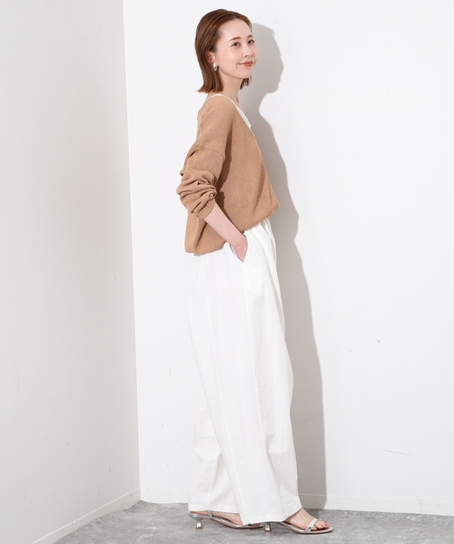 SLOBE IENA（スローブイエナ）の「5GペーパーヤーンVネック