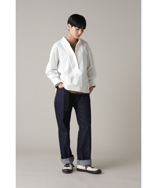 MHL.（エムエイチエル）の「GARMENT DYE COTTON POPLIN（シャツ