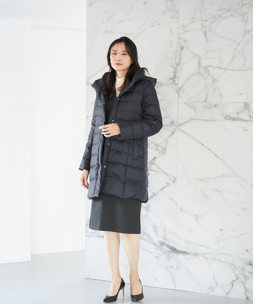 新品】ダウンコート・アルファキュービック・黒 【公式通販】