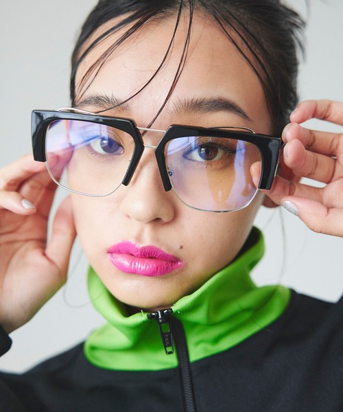 Narcissus（ナルシス）の「【Narcissus】ハーフリムサングラス（サングラス・レディース・ブラック/クリア・FREE）」の17枚目の写真