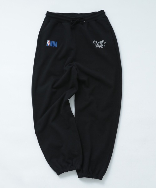 BAYFLOW（ベイフロー）の「【NBA】チームジョグパンツ（スウェットパンツ・メンズ・ブラック/オフホワイト/ブルー・MEDIUM/LARGE）」の3枚目の写真