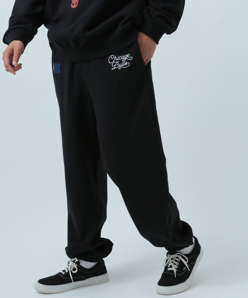 BAYFLOW（ベイフロー）の「【NBA】チームジョグパンツ（スウェットパンツ・メンズ・ブラック/オフホワイト/ブルー・MEDIUM/LARGE）」の6枚目の写真