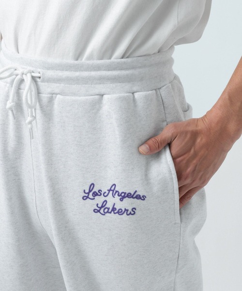 BAYFLOW（ベイフロー）の「【NBA】チームジョグパンツ（スウェットパンツ・メンズ・ブラック/オフホワイト/ブルー・MEDIUM/LARGE）」の15枚目の写真