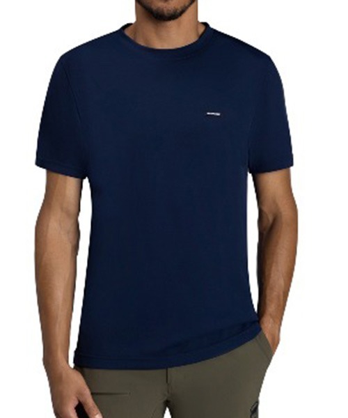 Mammut(マムート)の「マムート エッセンシャル Tシャツ AF メン / Mammut Essential T-Shirt AF Men(Tシャツ/カットソー・メンズ・オレンジ/ブルー/ダークブルー/ミント・LARGE/MEDIUM/SMALL/X-LARGE)」の1枚目の写真