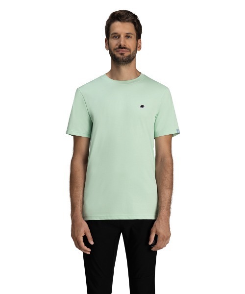 Mammut(マムート)の「マムート エッセンシャル Tシャツ AF メン / Mammut Essential T-Shirt AF Men(Tシャツ/カットソー・メンズ・オレンジ/ブルー/ダークブルー/ミント・LARGE/MEDIUM/SMALL/X-LARGE)」の5枚目の写真