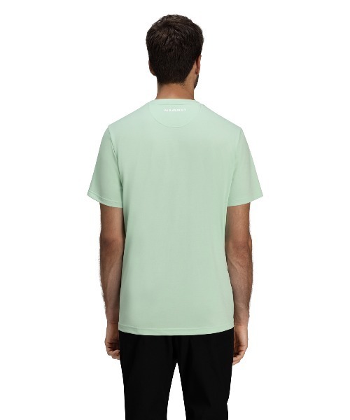Mammut(マムート)の「マムート エッセンシャル Tシャツ AF メン / Mammut Essential T-Shirt AF Men(Tシャツ/カットソー・メンズ・オレンジ/ブルー/ダークブルー/ミント・LARGE/MEDIUM/SMALL/X-LARGE)」の7枚目の写真