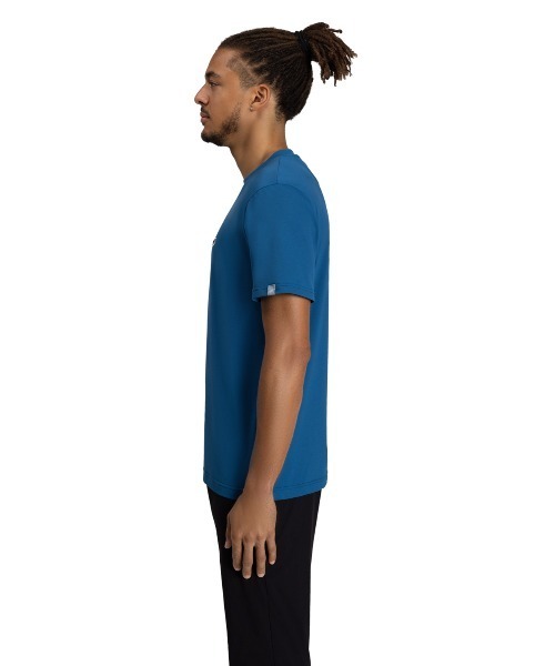 Mammut(マムート)の「マムート エッセンシャル Tシャツ AF メン / Mammut Essential T-Shirt AF Men(Tシャツ/カットソー・メンズ・オレンジ/ブルー/ダークブルー/ミント・LARGE/MEDIUM/SMALL/X-LARGE)」の9枚目の写真