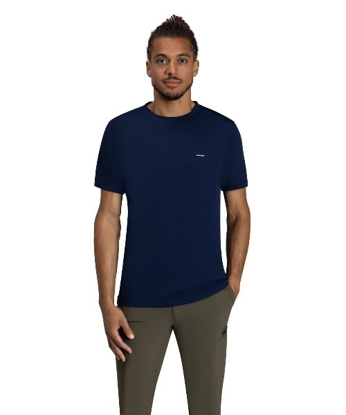 Mammut(マムート)の「マムート エッセンシャル Tシャツ AF メン / Mammut Essential T-Shirt AF Men(Tシャツ/カットソー・メンズ・オレンジ/ブルー/ダークブルー/ミント・LARGE/MEDIUM/SMALL/X-LARGE)」の11枚目の写真