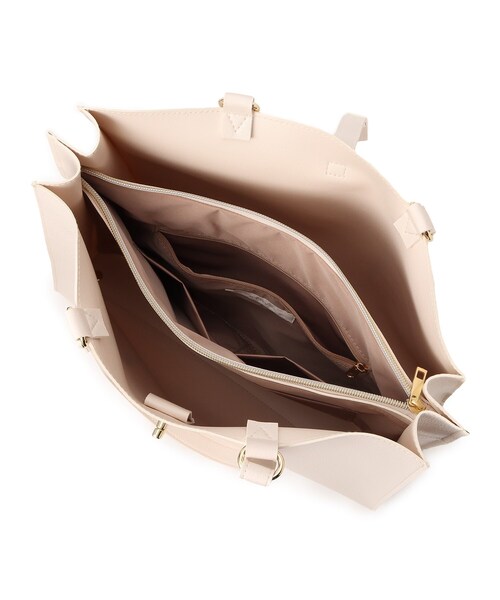 grove(グローブ)の「◆【A4/お仕事】人間工学スクエアベルトヒネリトート(トートバッグ・レディース・ブラック/ライトグレー/サックスブルー系7/アイボリー/サンドベージュ・00)」の19枚目の写真