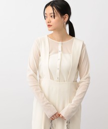 A part by | ベロアショートカーディガン(カーディガン/ボレロ)