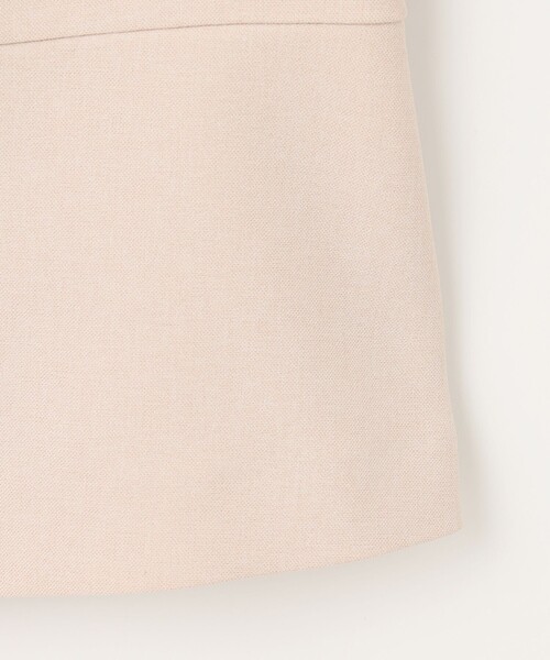 ANY SIS（エニィスィス）の「【UVカット / 接触冷感 / 吸水速乾】スマートビューティストレッチ ショートノーカラージャケット（ノーカラージャケット・レディース・ネイビー系/ライトグレー系/ベージュ系/黄土色系・1/2/3）」の8枚目の写真