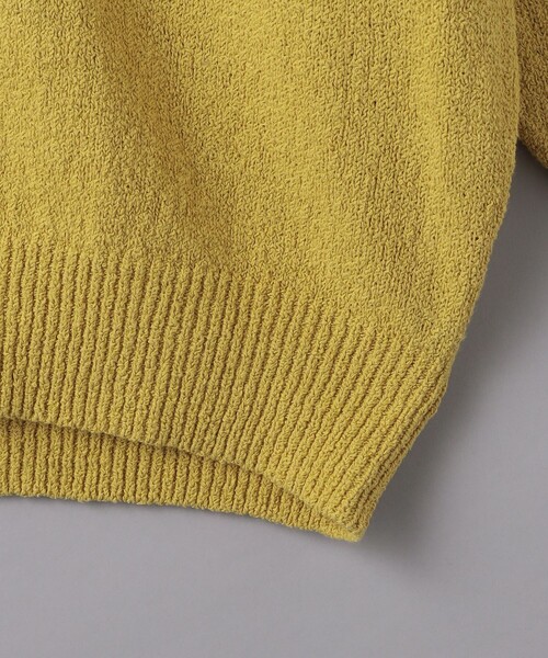 UNITED ARROWS（ユナイテッドアローズ）の「ブークレ Vネック ニット（ニット/セーター・メンズ・イエロー/ライトグレー/ブラック・XL/M/S/L）」の7枚目の写真