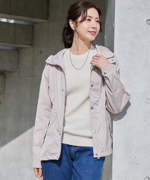 ユーティリティシェアマウンテンパーカー