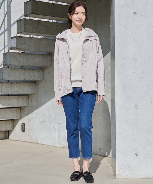 ユーティリティシェアマウンテンパーカー