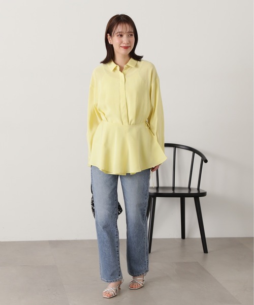 N.(N. Natural Beauty Basic)(エヌエヌナチュラルビューティーベーシック)の「【SOMETHING】◆ELSAヴィンテージストレート(デニムパンツ・レディース・ブルー・X-SMALL/SMALL)」の14枚目の写真