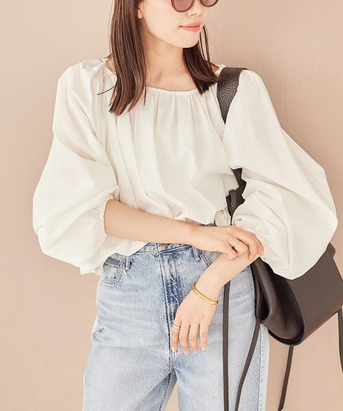 Washer Dolman ブラウス セール】Washer Dolman ブラウス（シャツ/ブラウス）｜Plage