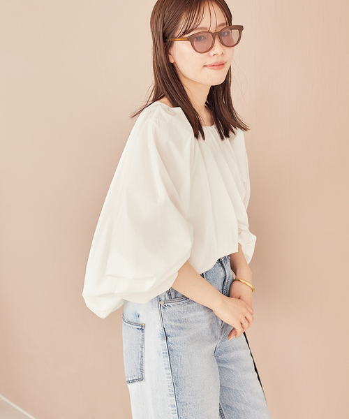 Washer Dolman ブラウス セール】Washer Dolman ブラウス（シャツ/ブラウス）｜Plage