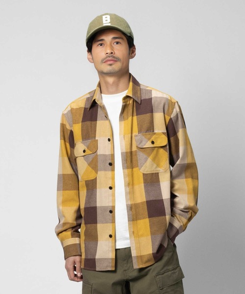 BACK NUMBER（バックナンバー）の「【BACK NUMBER】チェックネル長袖