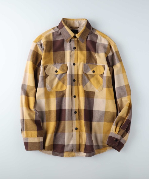 BACK NUMBER（バックナンバー）の「【BACK NUMBER】チェックネル長袖