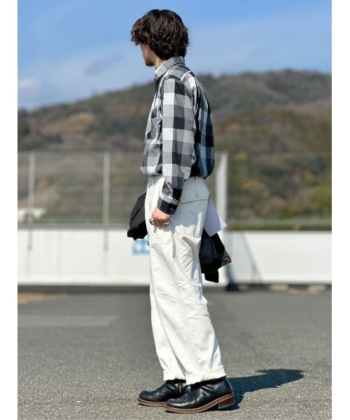 BACK NUMBER（バックナンバー）の「【BACK NUMBER】チェックネル長袖