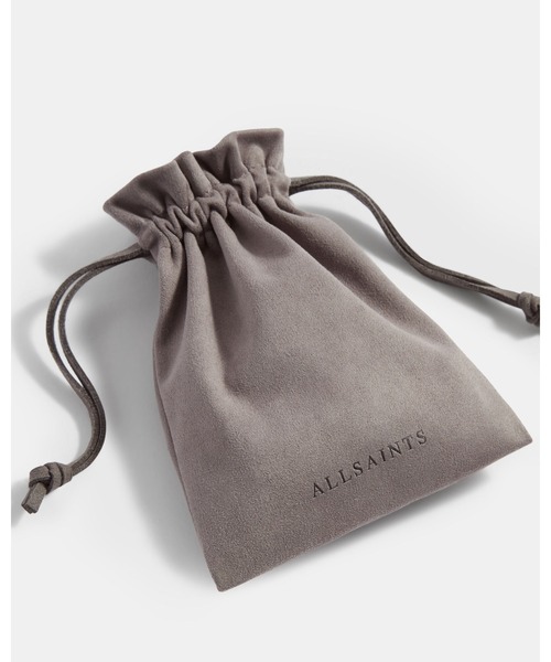 ALLSAINTS（オールセインツ）の「MICA STUDDED LEATHER BUCKLE BRACELET | MICA スタッズ レザー バックル ブレスレット（ブレスレット・レディース・ブラック系その他・ONE SIZE）」の6枚目の写真