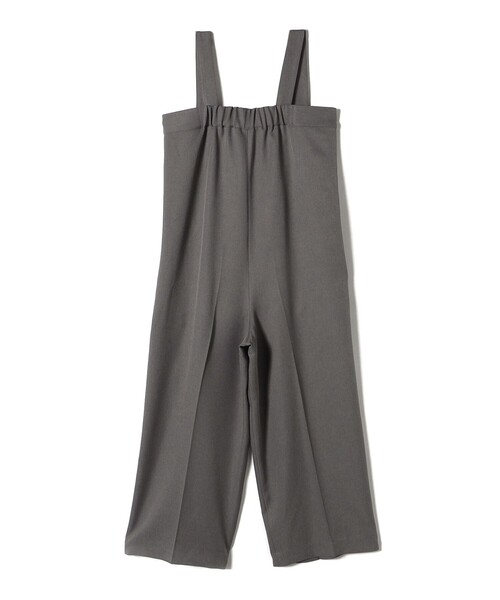 SHIPS〈手洗い可能〉ツイル ストレッチ ワイド サロペット SHIPS（シップス）の「〈手洗い可能〉ツイル ストレッチ ワイド