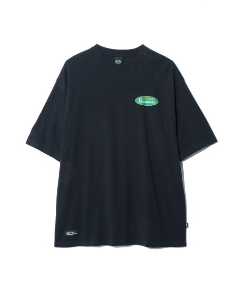 MANASTASH(マナスタッシュ)の「MANASTASH/マナスタッシュ/HEMP TEE ORIGINAL LOGO/ヘンプTシャツ(Tシャツ/カットソー・メンズ・ナチュラル/グリーン/ブラック・XL/L/M/S)」の18枚目の写真