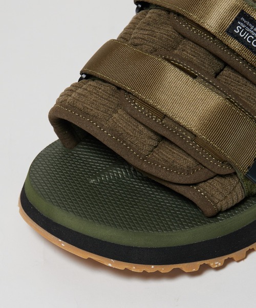 suicoke（スイコック）の「SUICOKE/スイコック MOTO-SHELLab サンダル（サンダル・メンズ・カーキ/ブラック・10/9/8）」の5枚目の写真