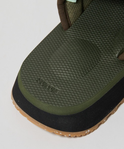 suicoke（スイコック）の「SUICOKE/スイコック MOTO-SHELLab サンダル（サンダル・メンズ・カーキ/ブラック・10/9/8）」の9枚目の写真