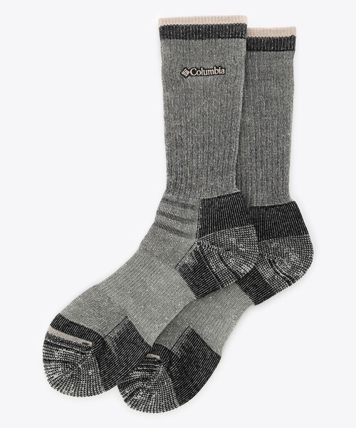 Columbia（コロンビア）の「Columbia／フォッシルスロープ ロングソックス／コロンビア（ソックス/靴下・レディース・グレー/ネイビー/ブラック/ストーン・S/M/L/XL）」の3枚目の写真
