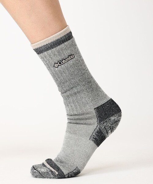 Columbia（コロンビア）の「Columbia／フォッシルスロープ ロングソックス／コロンビア（ソックス/靴下・レディース・グレー/ネイビー/ブラック/ストーン・S/M/L/XL）」の5枚目の写真