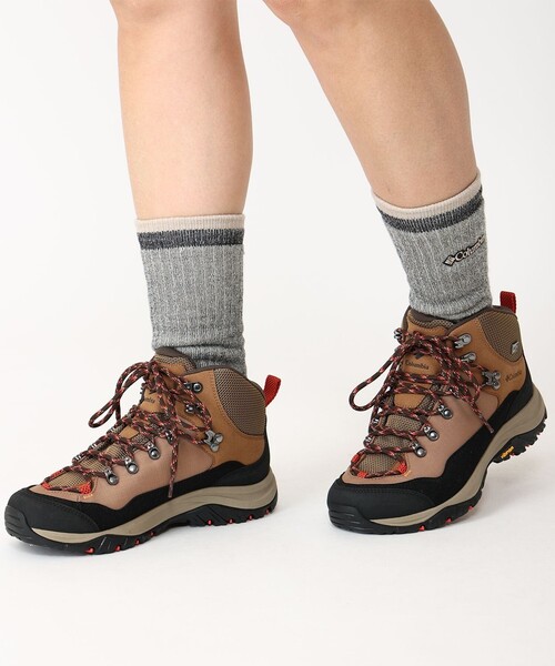 Columbia（コロンビア）の「Columbia／フォッシルスロープ ロングソックス／コロンビア（ソックス/靴下・レディース・グレー/ネイビー/ブラック/ストーン・S/M/L/XL）」の6枚目の写真