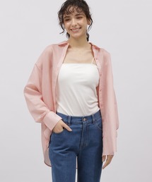 LAKOLE | ストライプシアーシャツ / 111340(シャツ/ブラウス)