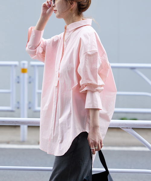 B.C STOCK（ベーセーストック）の「チュニックシャツ（シャツ/ブラウス