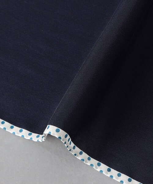 Fratelli Luigi（フラテッリルイージ）の「＜FRATELLI LUIGI＞トリム ドットプリント  ポケットチーフ（ポケットチーフ・メンズ・オフホワイト/コバルトブルー・FREE）」の5枚目の写真