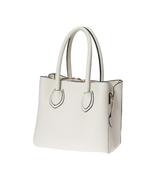 Edit Sheen（エディットシーン）の「シンプル2wayハンドバッグ（ショルダーバッグ・レディース・ブラック/ブルー/ホワイト・FREE）」の10枚目の写真