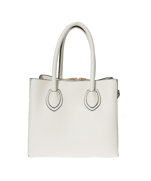 Edit Sheen（エディットシーン）の「シンプル2wayハンドバッグ（ショルダーバッグ・レディース・ブラック/ブルー/ホワイト・FREE）」の14枚目の写真