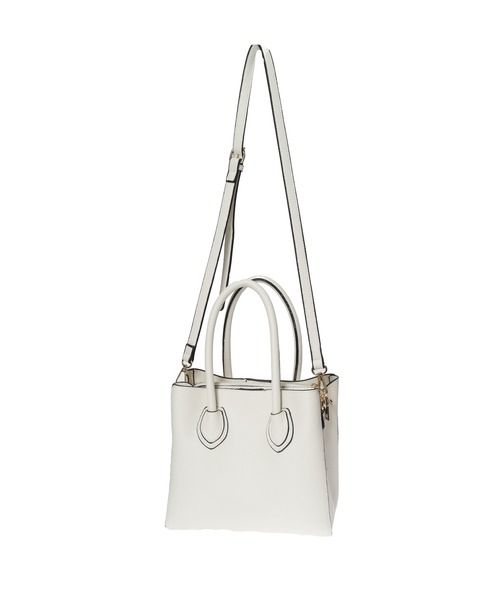 Edit Sheen（エディットシーン）の「シンプル2wayハンドバッグ（ショルダーバッグ・レディース・ブラック/ブルー/ホワイト・FREE）」の17枚目の写真